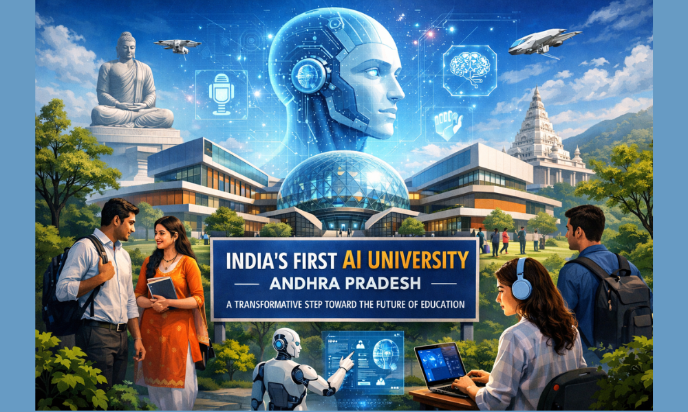 Indias First AI University in Andhra Pradesh A Transformative Step Toward the Future of Education