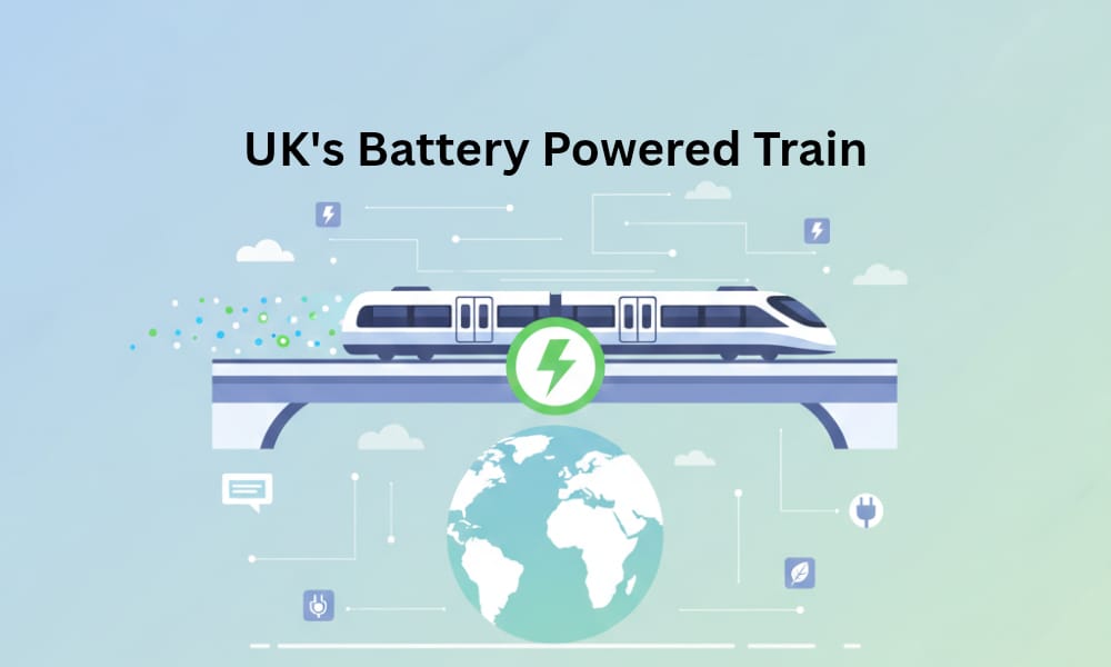 UKs battery powered train