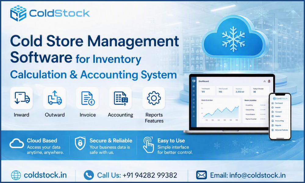 ColdStock – Cold Store Management Software for Inventory Calculation Accounting System